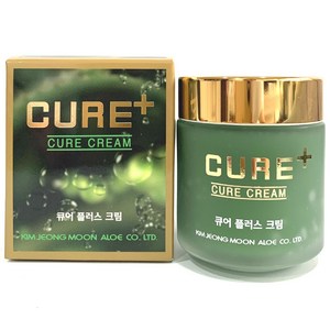 김정문알로에 라센스 큐어 플러스 크림, 80g, 80ml, 1개