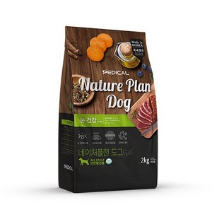 네이처플랜 강아지 소프트사료 눈건강 4p, 오리, 2kg, 1개