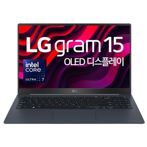 LG전자 그램 Pro 인텔 코어 Ultra7 14세대 16GB 32GB 1TB 2TB 윈도우11 (상품 확인 필수), 넵튠블루(네이비), 15인치 (OLED/초경량 990g), WIN11 Home