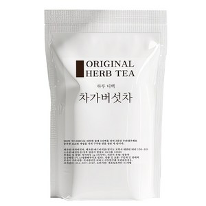차가버섯차 생분해 PLA 티백, 1개, 100개입, 1g