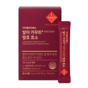 닥터엘리자베스 발아 카무트 브랜드 밀 함유 발효 효소, 90g, 1개