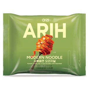 팔도 아리 모던누들 김볶음면 오리지널 130g, 32개