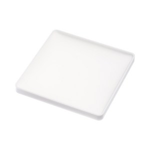 야마자키실업 컵받침 및 악세사리 트레이 타워 각형 2536/2537, 화이트, 1개