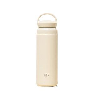 클리나 핸디온 보온 보냉 스텐 텀블러, 크림, 1개, 500ml