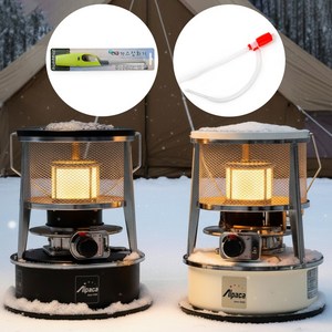 알파카 캠핑 기름 난로 등유 심지 석유 히터, 231세라믹, 단품, 크림