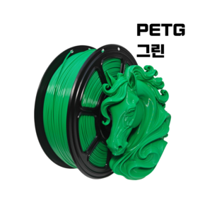 올리민 PETG 필라멘트 3D프린터 FILAMENT 1kg 1.75mm, 그린