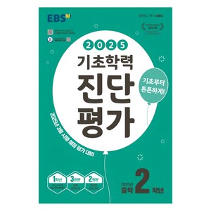 2025 기초학력 진단평가, 전과목, 중등 2학년