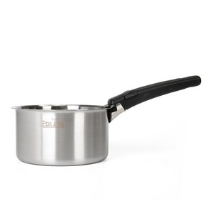올비아 인덕션 팟트리 스텐 탈착식 냄비, 20cm, 1개