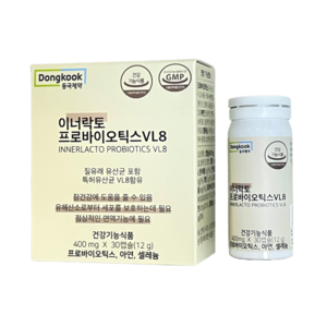 동국 이너락토 질유래 모유유래 락토바실러스 루테리 가세리 VL8, 3박스, 30정