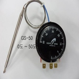 온도조절기 GS시리즈, GS-320S(50~320도 짧은것), 없음