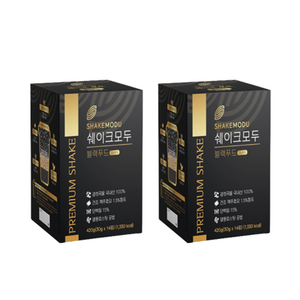 쉐이크모두 국산 블랙푸드 420g(30g x 14포) 서리태 식사대용 선식, 30g, 28개