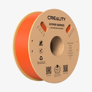 손도리 크리얼리티 Creality 고속 프린팅 Hyper PLA 3D 프린터 필라멘트 1KG, 오렌지, 색상