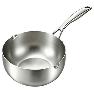 무연마제 통3중 스텐 304 멀티팬 편수 냄비, 1개, 실버, 18cm