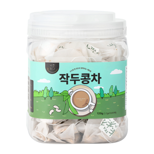 약초담다 작두콩 차 삼각티백, 1개, 100개입, 1.2g