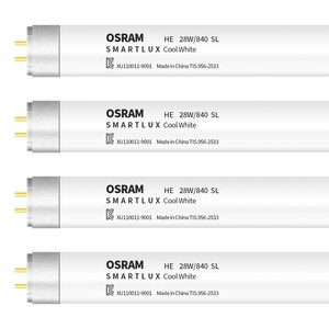 오스람 T5 형광등 1200mm HE 28W 4000k(미색불빛) SL, 주백색, 4개