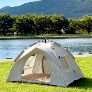 오드넌 30초 완성 원터치 오토 그늘막 방수 사각 텐트 캠핑 차박, 3~4인용