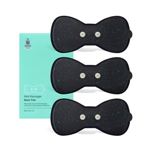클럭 미니 마사지기 기본 패드 3p, SP-308-pd-01, 혼합색상