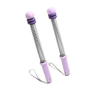 배틀로프 무게조절이 전신운동 칼로리연소 편리한 휴대함 세트(2개), Purple