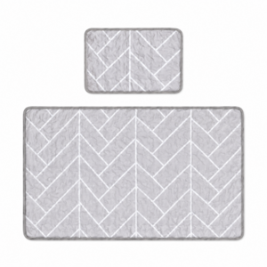 코자무 쿨매트 침대 여름 냉감패드, 헤링본, 쿨매트+쿨베개 세트