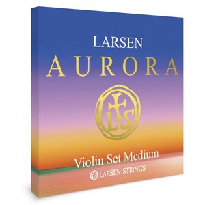 라센 바이올린 오로라 미디엄 현 세트 사이즈별, 1개, 사이즈 4/4, 1개, Aurora