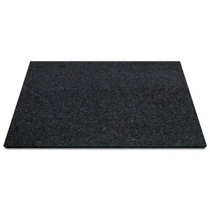 맑은 코일현관매트 100 x 135cm 두께 20mm, 1개, 올블랙