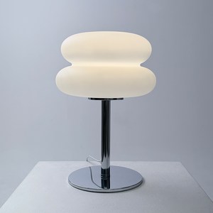 누벨온 LED 스탠드 조명 3색모드 밝기조절 침실 거실 무드등, 화이트