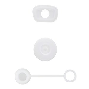 금깨비 텀블러 흘림방지 빨대마개 + 흘림스토퍼 + 누출스토퍼 세트, 투명, 1세트