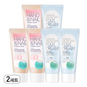 과일나라 바세린 핸드크림 60ml x 3p + 풋크림 60ml x 3p 세트, 2개