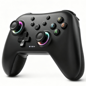 AceGamer Aurora 2.4G PC 무선 컨트롤러 PC/스팀덱/안드로이드/iOS/닌텐도 스위치 2와 호환됩니다, 1개, T47