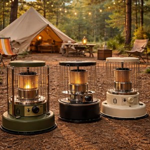 알파카 캠핑 석유 등유 기름 난로 APC-J77KK, 77KK 컴팩트(카키)+가방