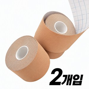 스포츠테이핑 키네시올로지 테이핑 키네시오테이프 클라이밍 러닝 발목테이핑 스포츠 테이핑 테이프 5P, 2개