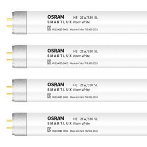 오스람 T5 형광등 900mm HE 21W 3000k SL, 전구색, 4개