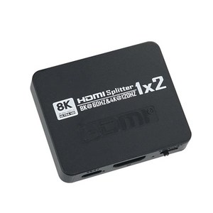 컴스 HDMI 1:2 화면 8K60Hz 4K144Hz 분배기 OU850