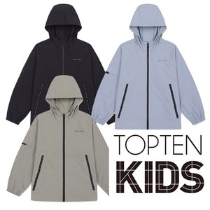 탑텐키즈 간절기 입기 좋은 가벼운 바람막이 후드 자켓 점퍼