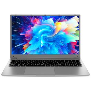 노트북 15.6인치 대화면 인텔 고성능 프로세서 RAM SSD 탑재 오피스 업무용, JQ, WIN11 Home, 16GB, 1024GB, 회색