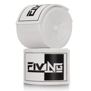 FIVING 복싱 핸드랩 권투 밴디지 450cm손목붕대, 1세트, 흰색