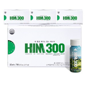 HIM300 테토력 가득 남성 부스터샷 알부민 아르기닌 흑염소 산양유 마카 골프 라운딩 필수템 퍼포먼스 부스터, 28개, 30ml
