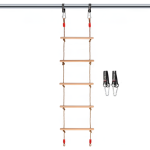 다이케아 원목 스윙 줄 사다리 그네, 1개