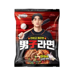 남자라면 115g, 4개