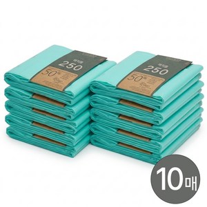 매직캔 리필 봉투 250R10BC, 21L, 10개