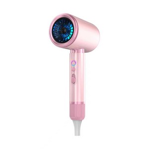 SAMSEA 샘씨 파워풍량 전문가용 이온 헤어 드라이어 2100W, 핑크, SQD-03