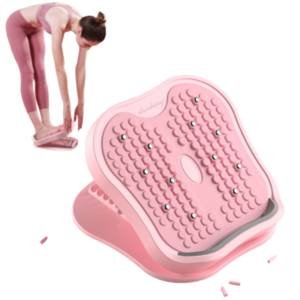 온더템 발목 아킬레스건 다리 종아리 스트레칭보드 발판 경사대 레그 릴렉서 기구, 핑크