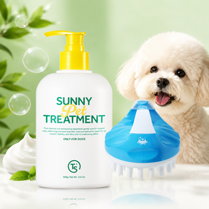 TS써니 강아지 트리트먼트 브러쉬 세트 애견트리트먼트 브러쉬, 1개, 500g