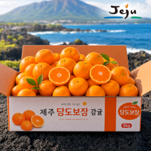 [서귀포농장직판] 11brix 당도선별 귤 제주 감귤 초특가, 1박스, 고당도 감귤 5kg 골드박스 특가