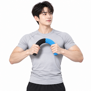 tinduo 실리콘 토션 저항바 15LB 손목 전완근 강화 팔 재활운동 테니스엘보 완화 홈트레이닝 운동기구, 1개, 블랙블루