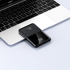 GoaTa 보조배터리 66W 고속충전 20000mah 대용량 휴대용 보조배터리 항공표준, 블랙