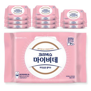 마이비데 밸런스케어 물티슈 캡형, 55g, 40매, 9개