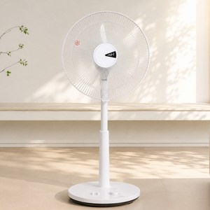 [국제 품질 인증] 바람돌이 가정용 저소음 35cm 5엽 스탠드 선풍기, LD-14H