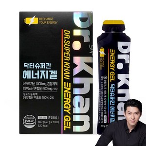 닥터슈퍼칸 에너지겔 메이플시럽 함유 스포츠 에너지젤, 1박스, 10회분