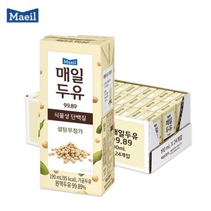 매일두유 99.9, 190ml, 72개